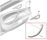 SP 96785135CL - Door Pull Trim Left